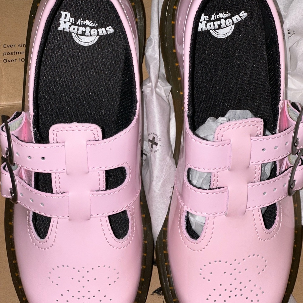 Size US 4, Baby Pink Mary Jane Style Dr. Martens